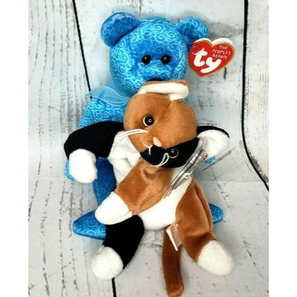 Beanie Babies TY Collection – Classy & Chip Vintage Stuffed Animal Bundle - Picture 3 of 11